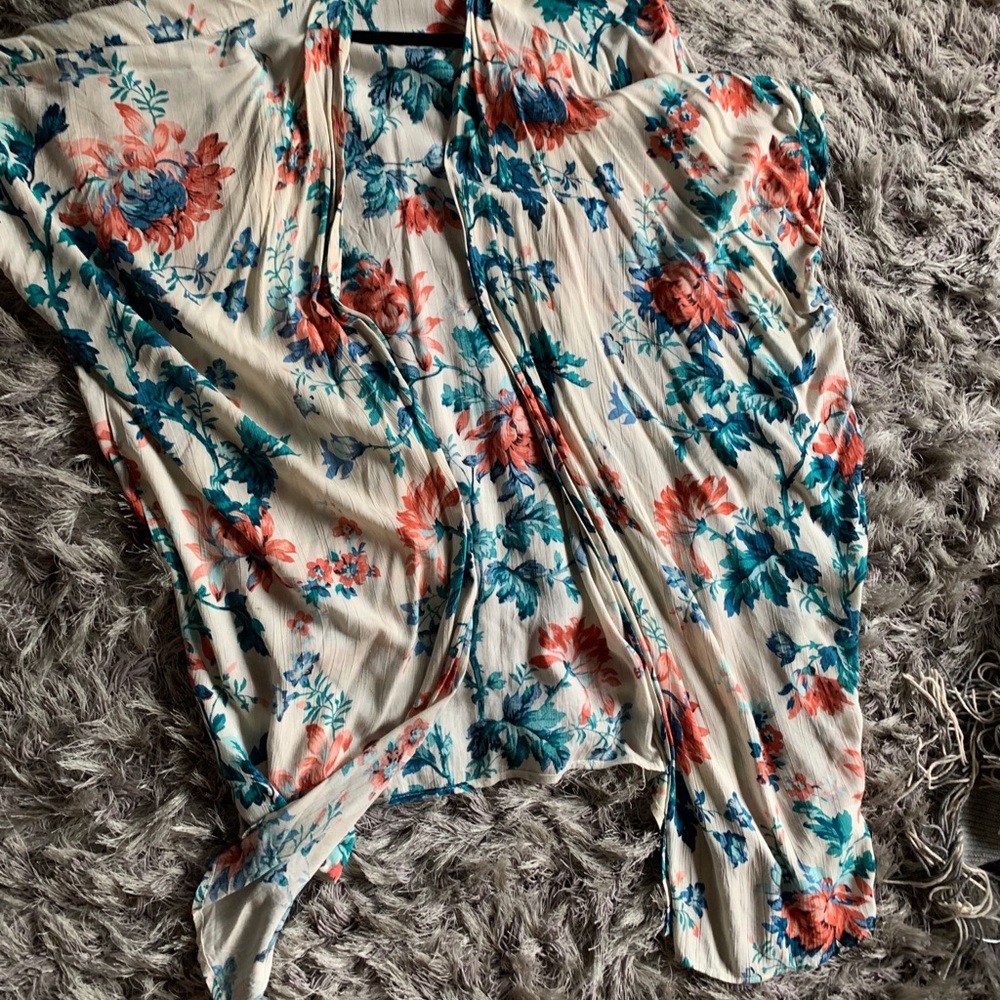 Open cardigan